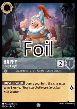 Joyeux foil Chevalier guilleret