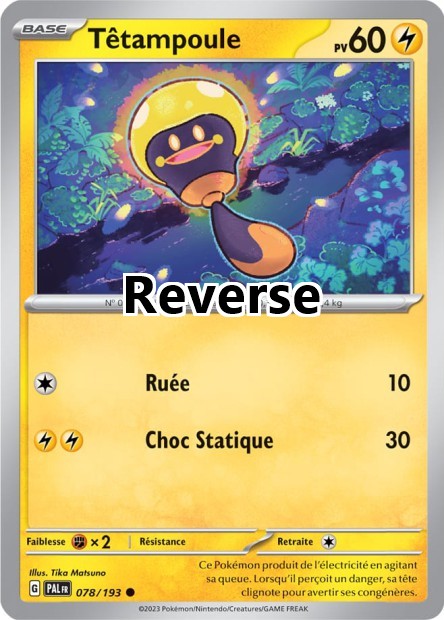Têtampoule reverse
