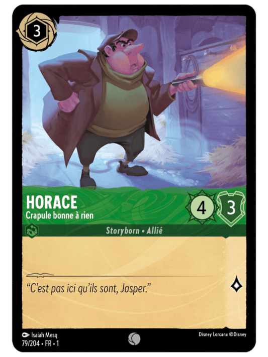 Horace Crapule bonne à rien