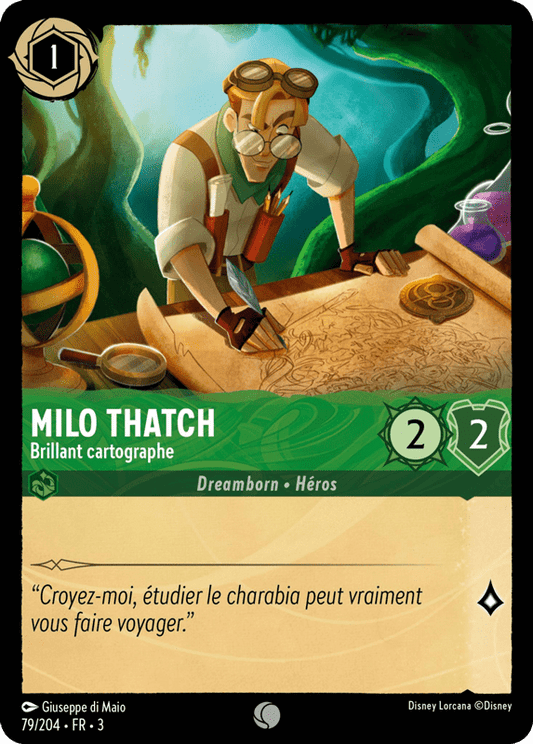 Milo Thatch Brillant cartographe