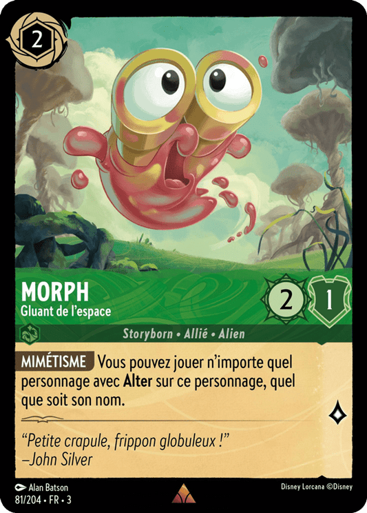 Morph Gluant de l’espace