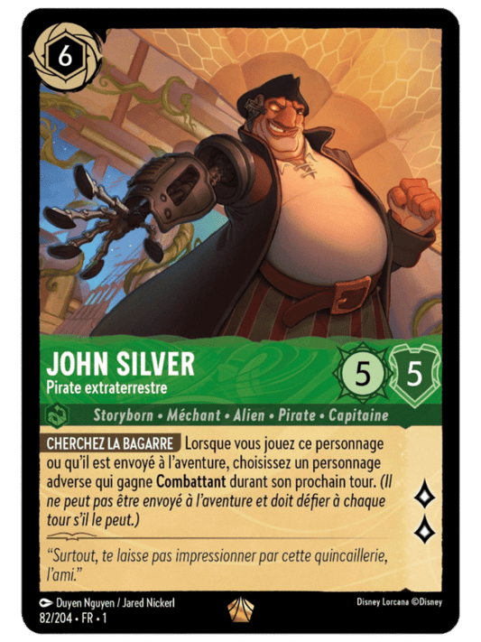 John Silver Pirate extraterrestre