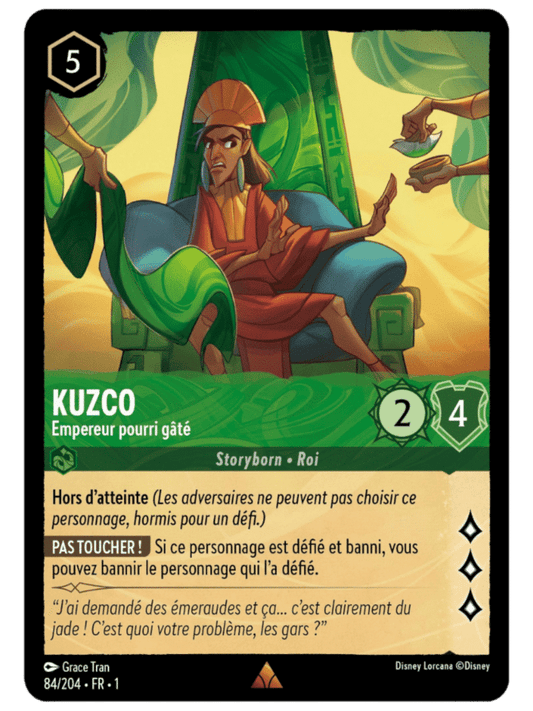 Kuzco Empereur pourri gâté