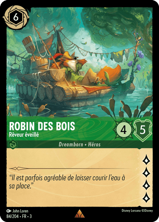 Robin des bois Rêveur éveillé