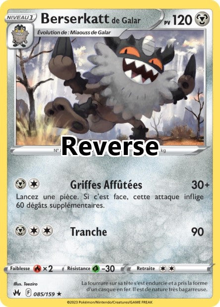 Berserkatt de Galar reverse