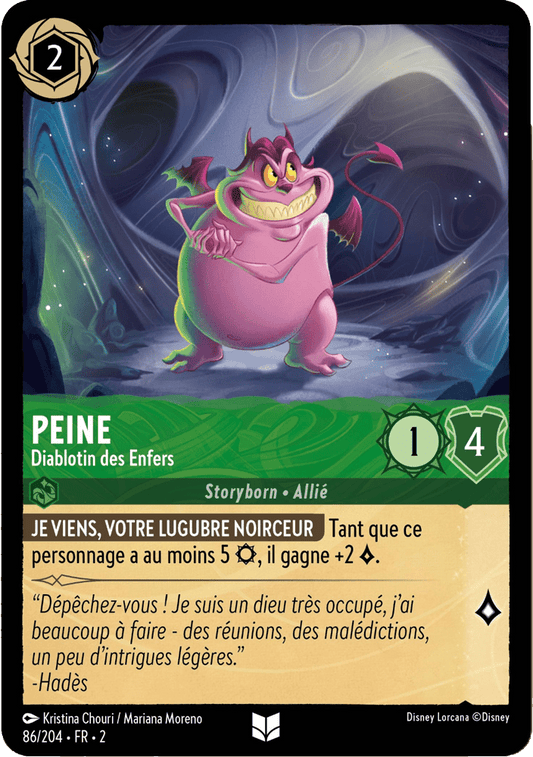 Peine Diablotin des Enfers