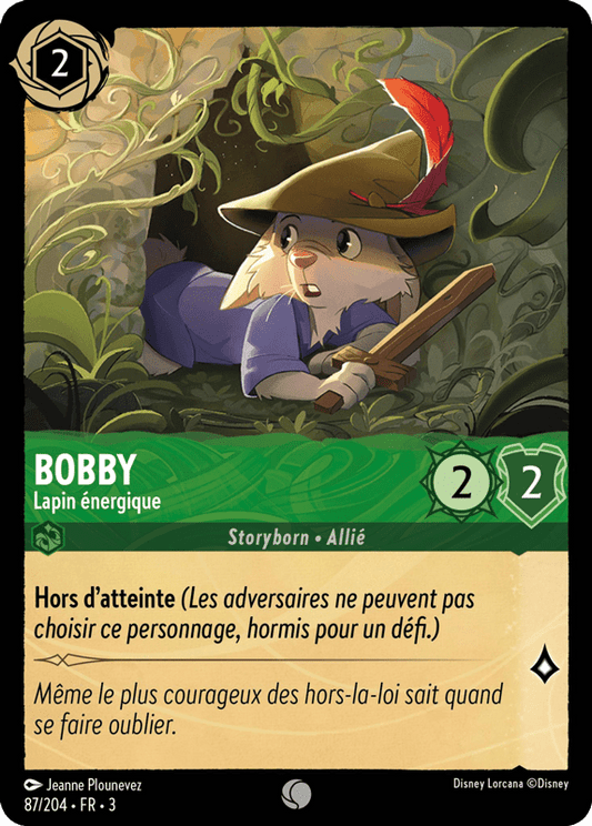 Bobby Lapin énergique
