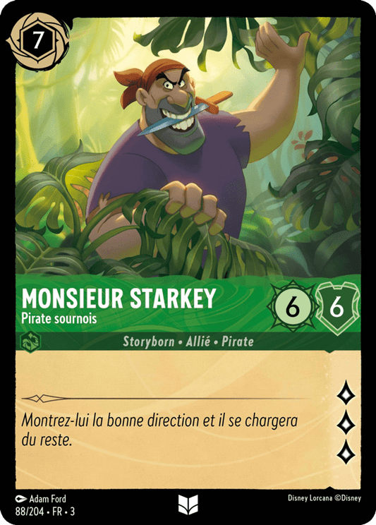 Monsieur Starkey Pirate sournois
