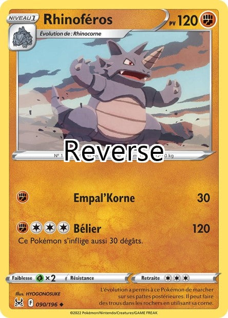 Rhinoféros reverse