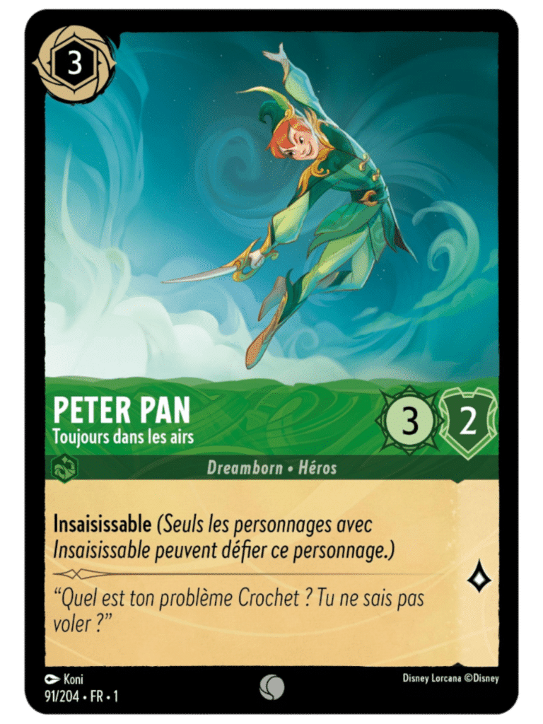 Peter Pan Toujours dans les airs