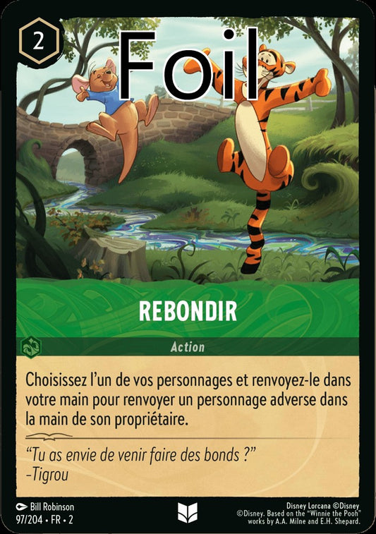 Rebondir Foil