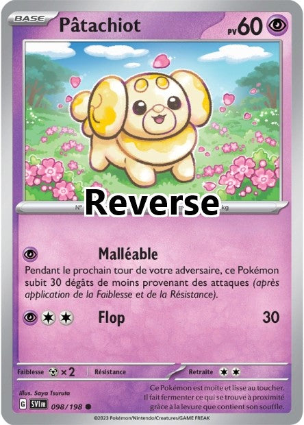 Pâtachiot reverse