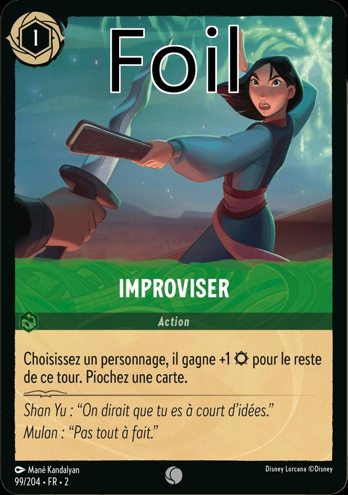 Improviser Foil