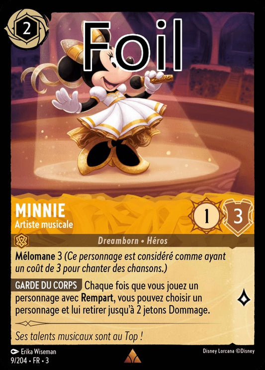 Minnie foil Artiste musicale
