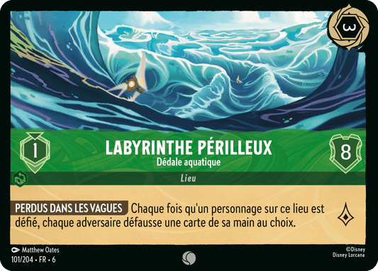 Labyrinthe périlleux Dédale aquatique 101/204