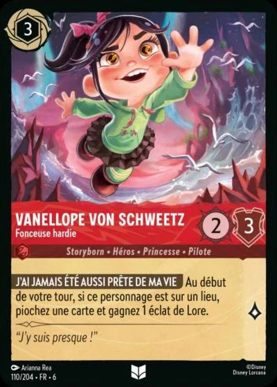 Vanellope Von Schweetz Fonceuse hardie 110/204
