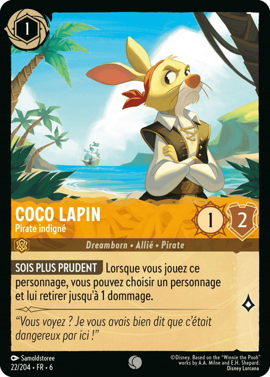 Coco Pirate indigné 22/204