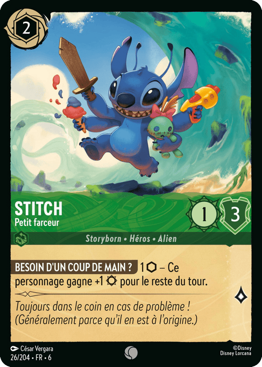 Stitch Petit farceur 26/204