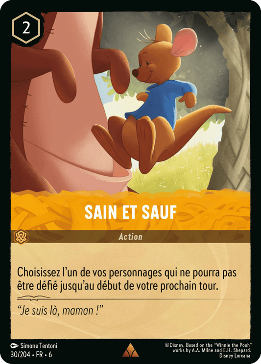 Sain et sauf 30/204