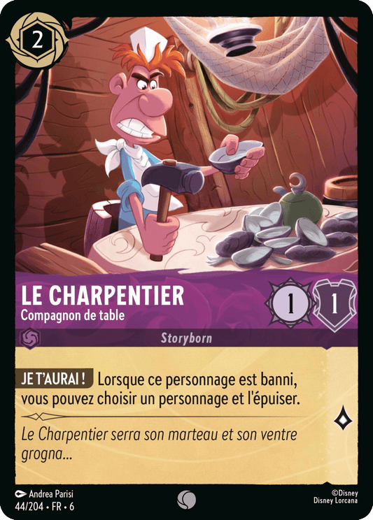 Le Charpentier Compagnon de table 44/204