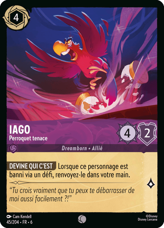 Iago Perroquet tenace 45/204