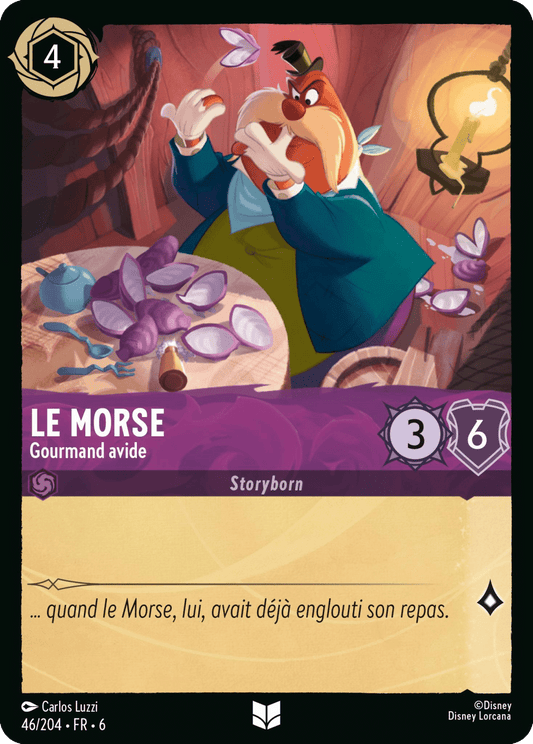 Le Morse Gourmand avide 46/204
