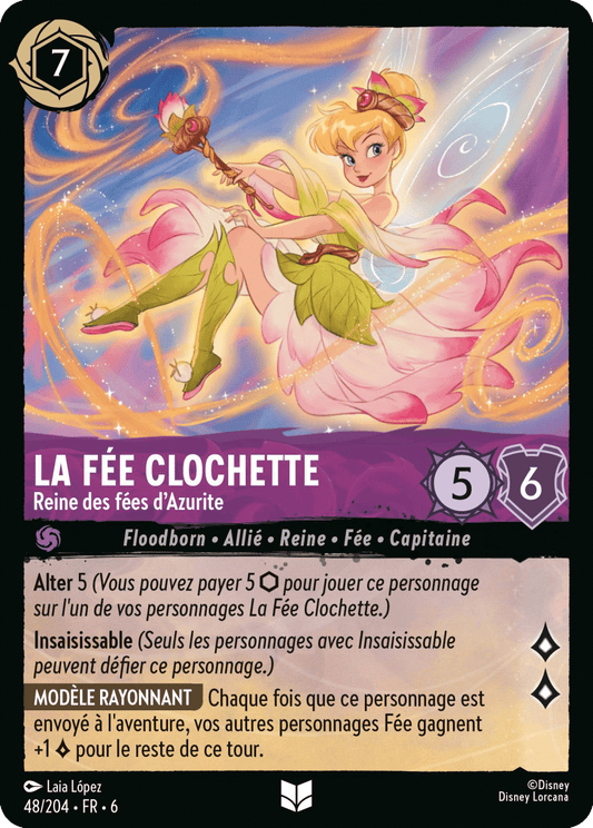 La Fée Clochette Reine des fées d’Azurite 48/204