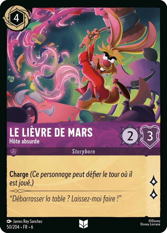 Le Lièvre de mars Hôte absurde 50/204
