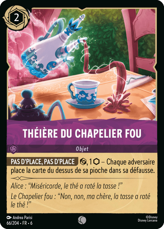 Théière du Chapelier Fou 66/204