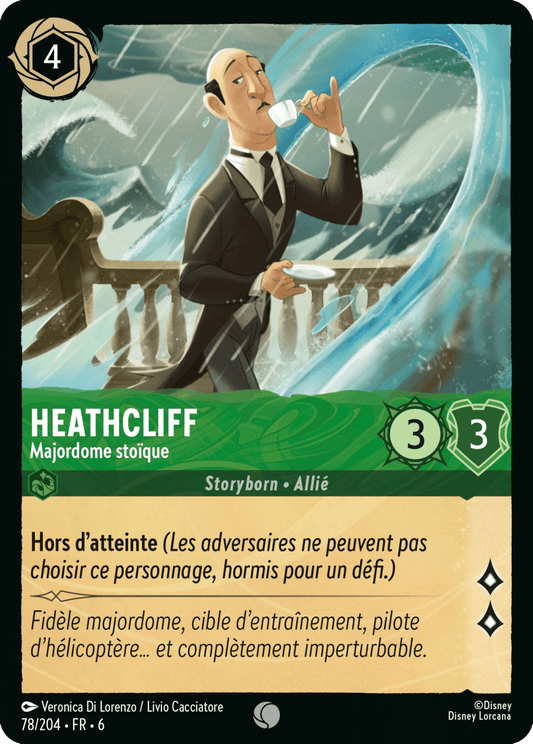 Heathcliff Majordome stoïque 78/204