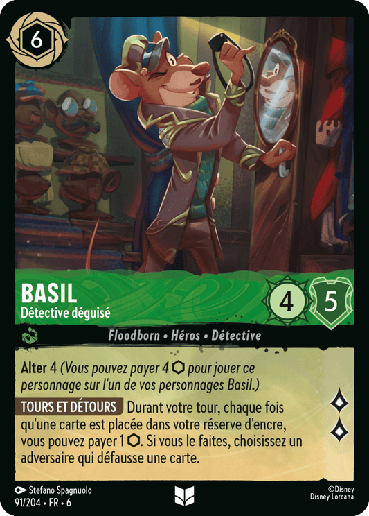 Basil Détective déguisé 91/204