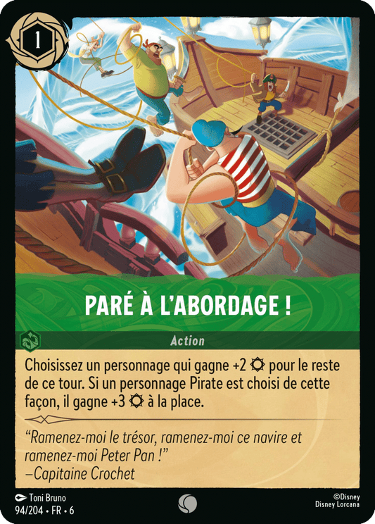 Paré à l’abordage ! 94/204