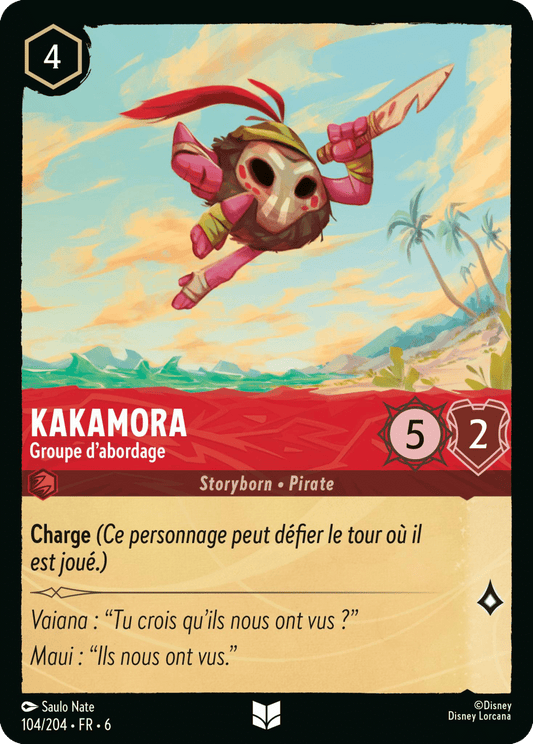 Kakamora Groupe d’abordage 104/204