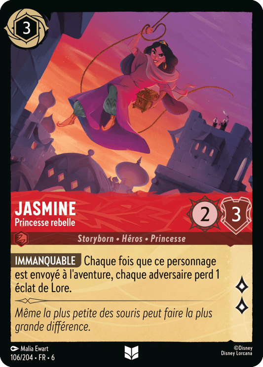 Jasmine Princesse rebelle 106/204