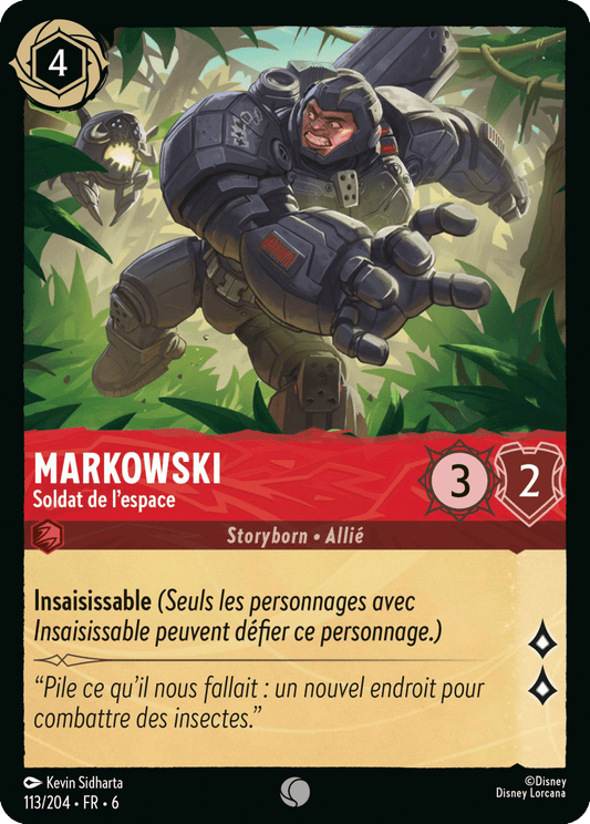 Markowski Soldat de l’espace 113/204