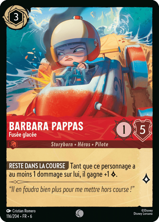 Barbara Pappas Fusée glacée 116/204