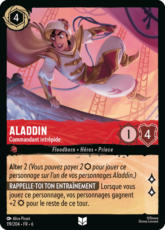 Aladdin Commandant intrépide 119/204