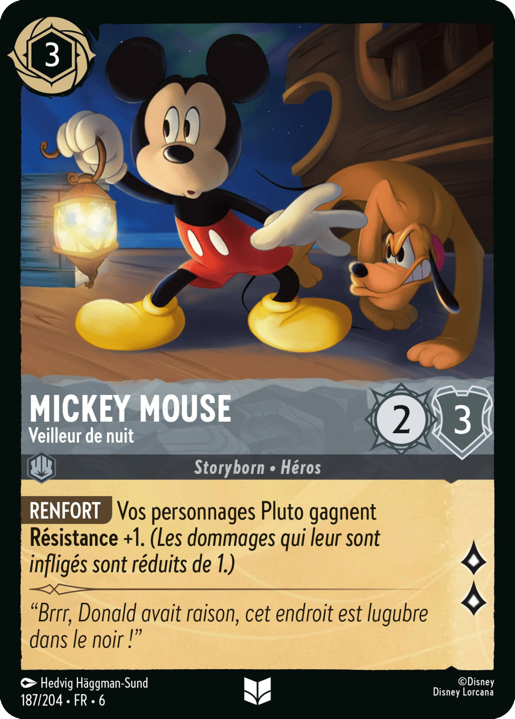 Mickey Mouse Vailleur de nuit 187/204