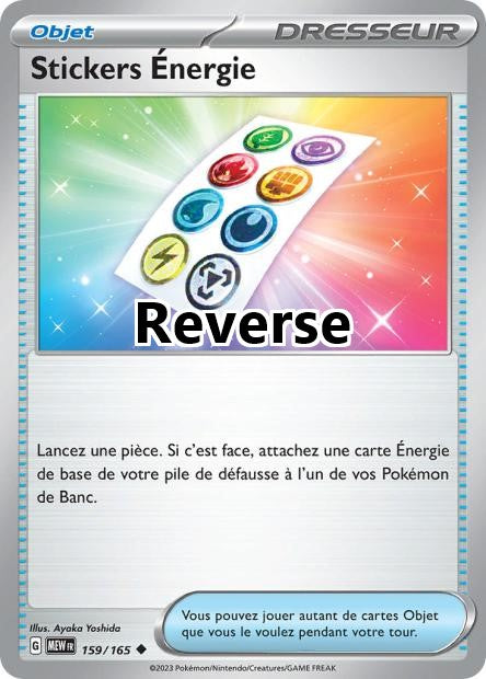 Stickers Énergie reverse