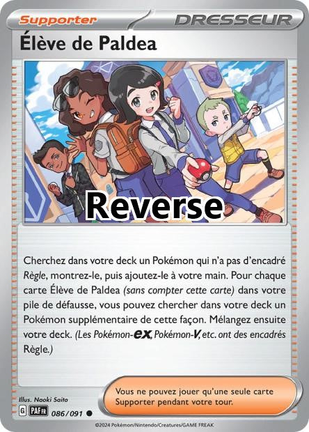 Élève de Paldea reverse