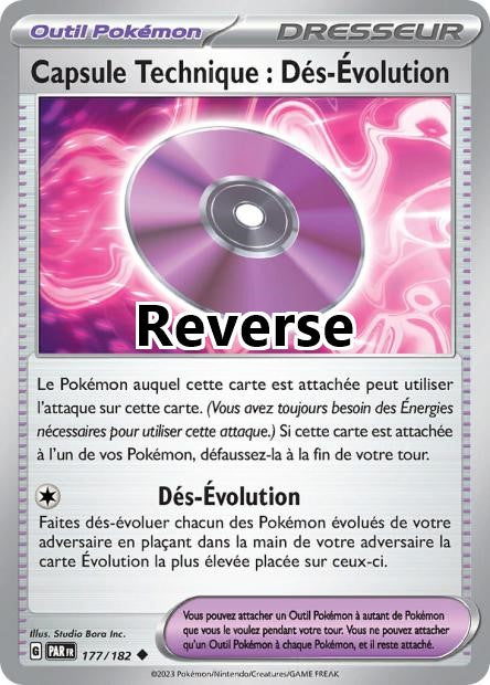 Capsule Énergie Booster Temps Passé reverse