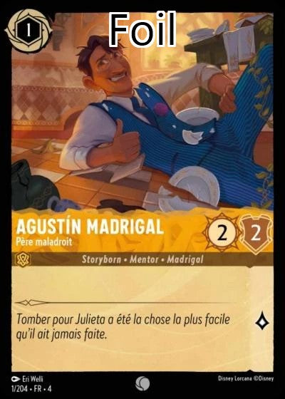 Augustin Madrigal Foil