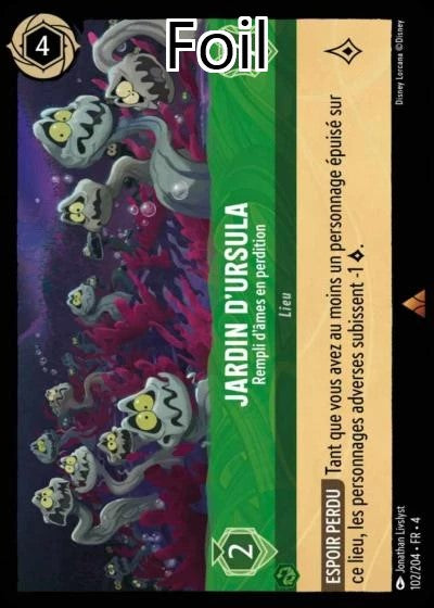 Jardin d’Ursula Foil
