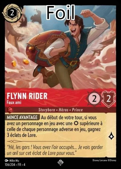 Flynn Rider Foil