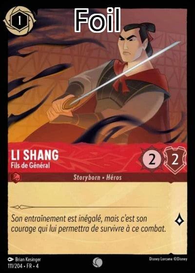 Li Shang Foil