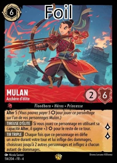Mulan Foil