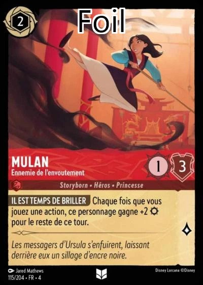Mulan Foil
