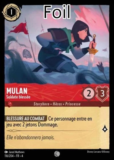 Mulan Foil