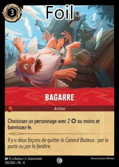 Bagarre Foil