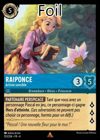 Raiponce Foil
